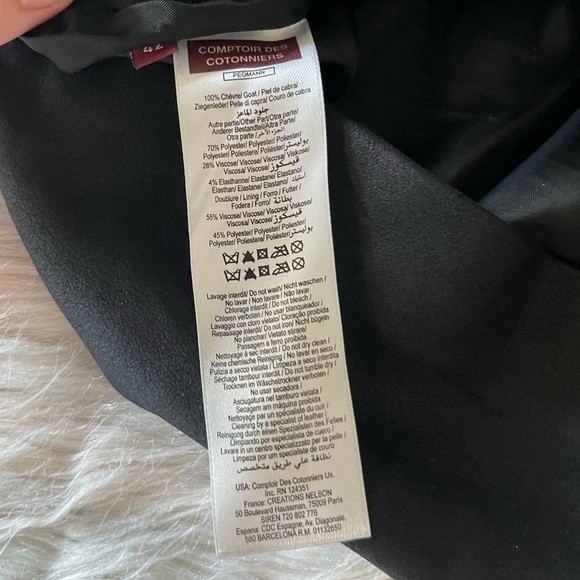 Comptoir Des Cotonniers Leather Block Dress - Picture 10 of 14